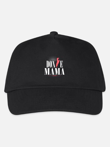 Doxie Mom - Kinder Basecap - Schwarz