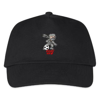 Soccer Ninja - Kids’ Baseball Cap - black - Front