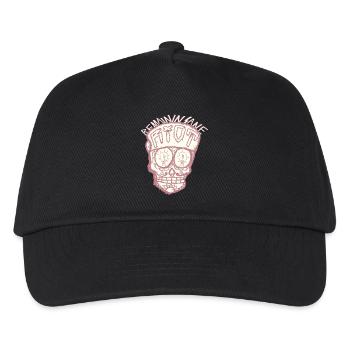 SugarSkull - Kinder Basecap - Schwarz - Vorne