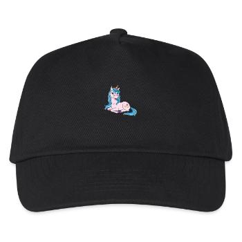 unicorn - Kids’ Baseball Cap - black - Front