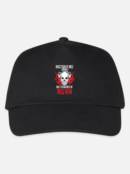 Je préfèrerais être soufflé - Casquette de baseball Enfant - noir