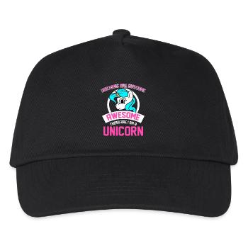 Unicorns Are Awesome I Am Awesome I Am Unicorn - Kids’ Baseball Cap - black - Front