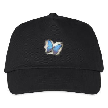 Butterfly - Butterfly - Kids’ Baseball Cap - black - Front