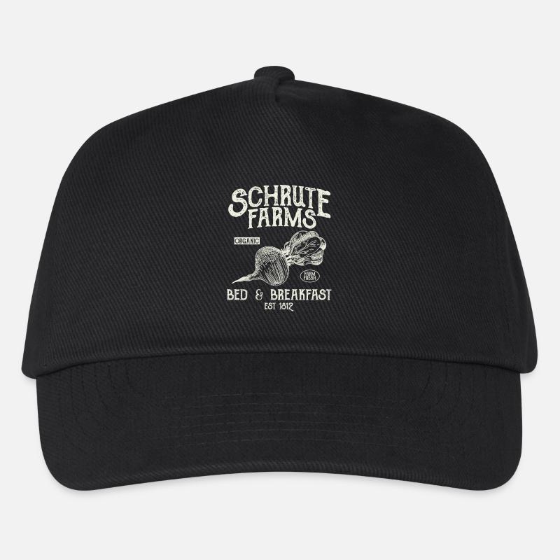Schrute Farms - Kinder Basecap - Schwarz