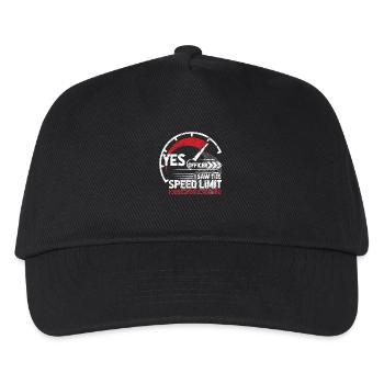 Yes Officer i saw the Speed Limit - Casquette de baseball Enfant - noir - Devant