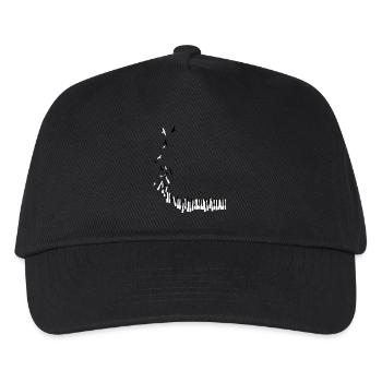 Piano - Kinder Basecap - Schwarz - Vorne