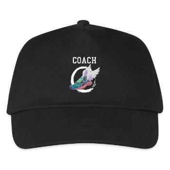Track and Field Athletics Coach Gift - Kids’ Baseball Cap - black - Front