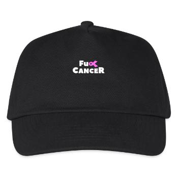 FU BREAST CANCER - Kids’ Baseball Cap - black - Front