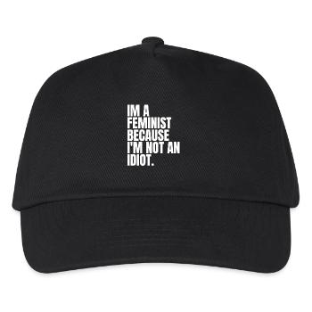 I'm A Feminist - Kids’ Baseball Cap - black - Front