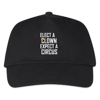 Choose a Clown Expect a Circus Anti- - Kids’ Baseball Cap - black - Front