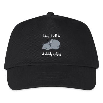 Koala - Koalas - T-shirt Koala - Lazybear - Lazy - Casquette de baseball Enfant - noir - Devant