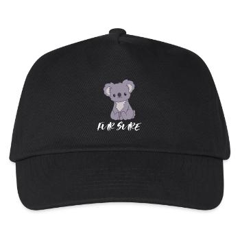 Koala - Koalas - Koala T-Shirt - For Sure - Kids’ Baseball Cap - black - Front