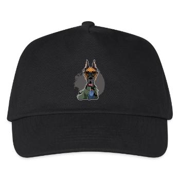 Great Dane - Great Dane - Kids’ Baseball Cap - black - Front