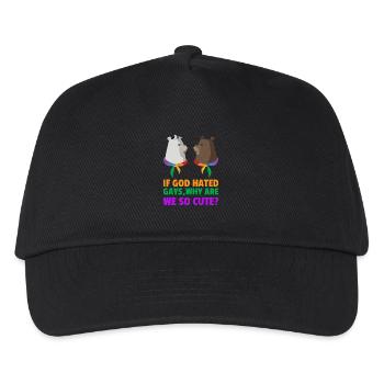 Homosexuality gay equality gay - Kids’ Baseball Cap - black - Front