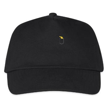 Banane - Kinder Basecap - Schwarz - Vorne