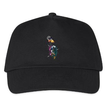 Astronaute spatial - Casquette de baseball Enfant - noir - Devant