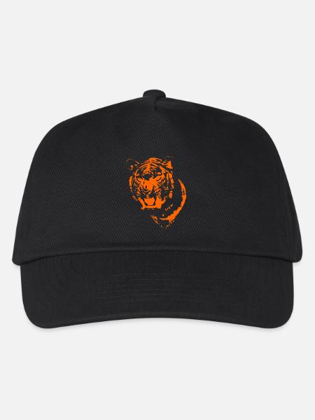 Tiger - Kinder Basecap - Schwarz