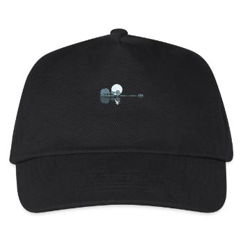 Guitar Lake Shadow Moonlight Geschenkidee - Kinder Basecap - Schwarz - Vorne