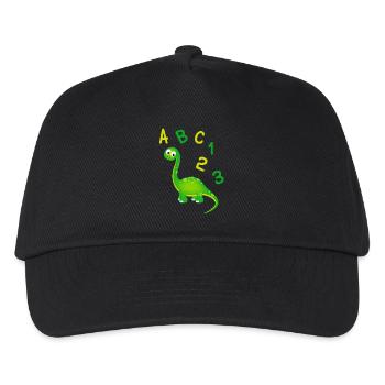 Back to school 1st class enrollment - Kids’ Baseball Cap - black - Front
