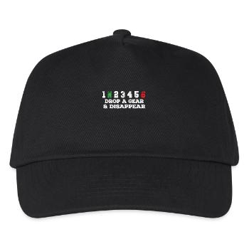 Biker motorcycle - Kids’ Baseball Cap - black - Front