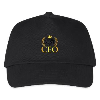 Meilleur design de PDG en or - Casquette de baseball Enfant - noir - Devant