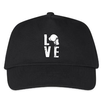 Combattre boxeur chemise cadeau boxe gants de boxe - Casquette de baseball Enfant - noir - Devant