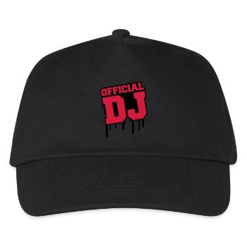 official_dj_c2 - Kinder Basecap - Schwarz - Vorne