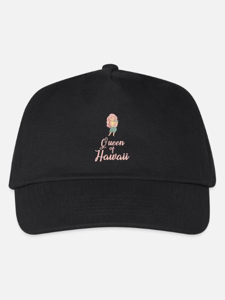 Königin von Hawaii - Kinder Basecap - Schwarz