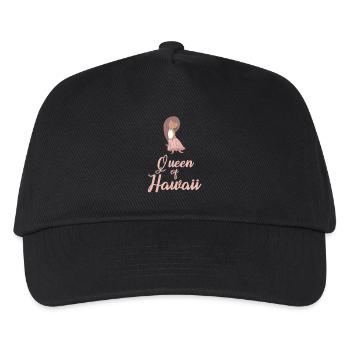 Queen of Hawaii - Kids’ Baseball Cap - black - Front