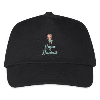 Queen of Hawaii - Kids’ Baseball Cap - black - Front