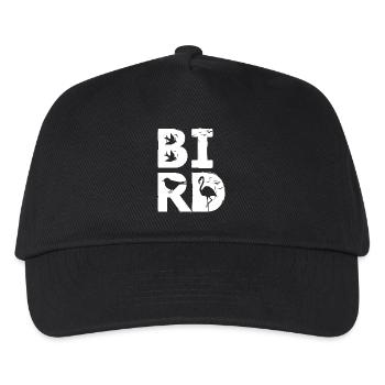 BIRD / bird - Kids’ Baseball Cap - black - Front