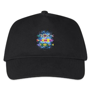 Fish - Kids’ Baseball Cap - black - Front