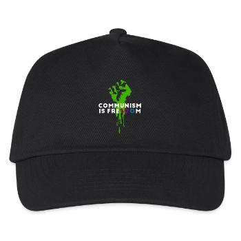Communism is freedom - Kids’ Baseball Cap - black - Front