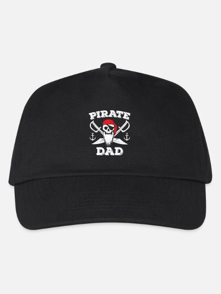 Pirate Dad - Kids’ Baseball Cap - black
