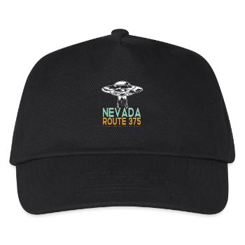 UFO Nevada Route 375 Extraterrestrial Highway - Kids’ Baseball Cap - black - Front