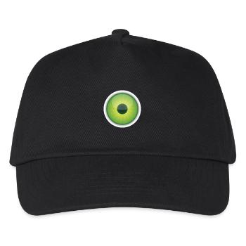 œil - Casquette de baseball Enfant - noir - Devant