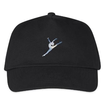 Ballett Sprung - Kinder Basecap - Schwarz - Vorne