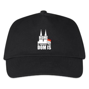 Cologne Home Is Where The Dom Is Cologne Carnival Cologne - Kids’ Baseball Cap - black - Front