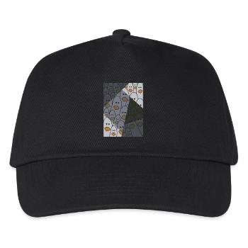 Seagulls T-Shirt - Bird Motif Seagulls Gift Idea - Kids’ Baseball Cap - black - Front