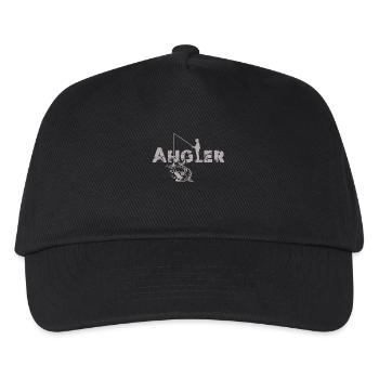 Angler fish fish gift - Kids’ Baseball Cap - black - Front