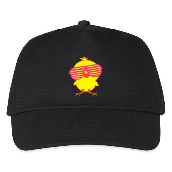 party_chick_f3 - Kinder Basecap - Schwarz - Vorne