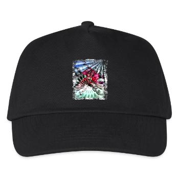 Psychedelic Power - Kids’ Baseball Cap - black - Front