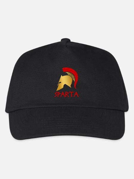 Sparta - Kinder Basecap - Schwarz