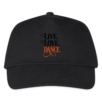 danse - Casquette de baseball Enfant - noir - Devant