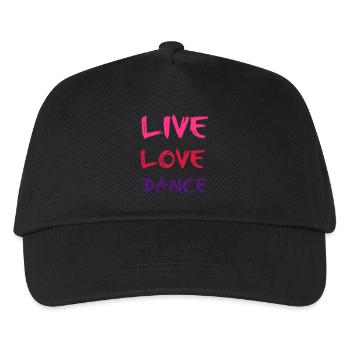 Dance - Kids’ Baseball Cap - black - Front