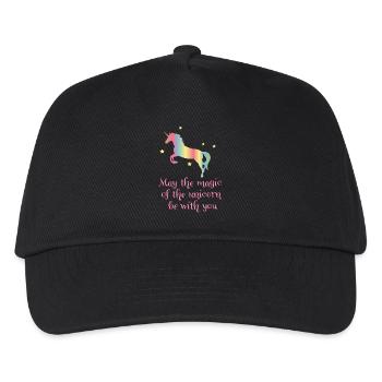 Unicorn - Kids’ Baseball Cap - black - Front