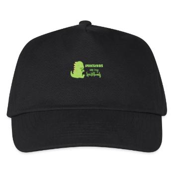 dinosaur - Kids’ Baseball Cap - black - Front