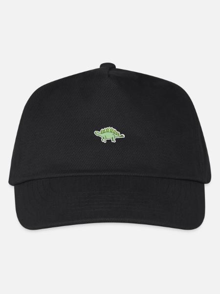 Dinosaurier - Kinder Basecap - Schwarz