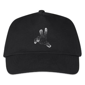 main - Casquette de baseball Enfant - noir - Devant