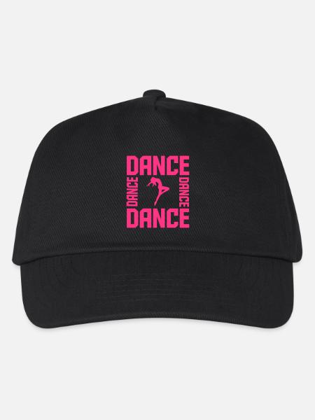 Dance - Kinder Basecap - Schwarz